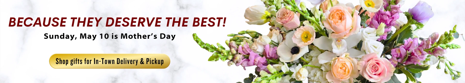 Mother's Day gifts delivered in DC, MD, and VA